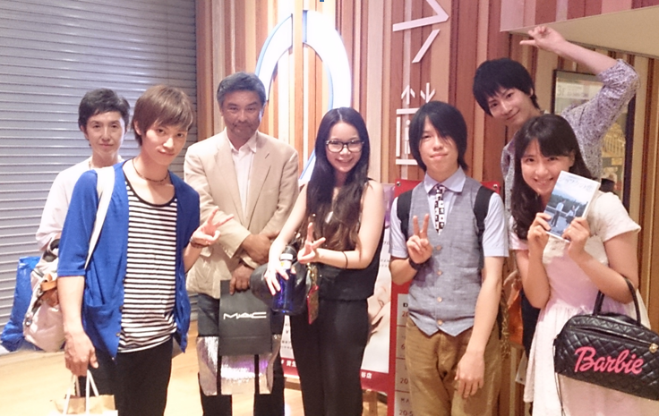 ▲ヒューマントラスト渋谷上映会にて出演者と